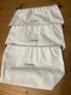 CHANEL 巾着袋　3枚