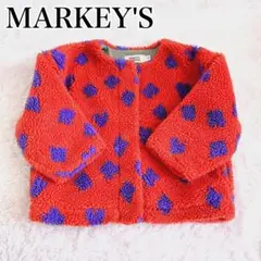 MARKEY'S HOGAN 美品✨ジャガードボアジャケット　100