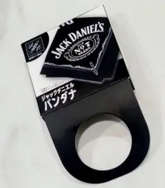 ★非売品★新品★未開封 JACK DANIEL'S バンダナ (黒)１枚