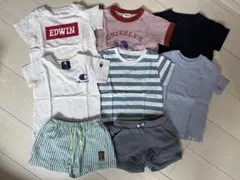 ベビー 90cm Tシャツ短パン まとめ売り