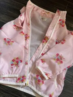 美品！Hot Biscuits 花柄ジャケット 100cm ミキハウス