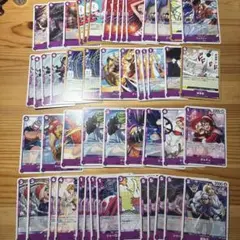 まとめ売り 51枚 紫 ワンピースカード