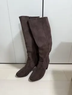 【WA ORiental TRaffic】フェイクスエードロングブーツ