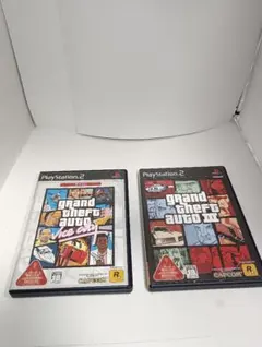 PS2 グランド・セフト・オートIII & バイスシティ 2本セット
