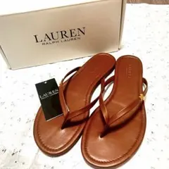 ✨美品【Lauren Ralph Lauren】トングサンダル　本革のサムネイル
