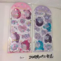 ②クロミ マイメロディ ウォーターインシール サンリオ ボンボンドロップシール