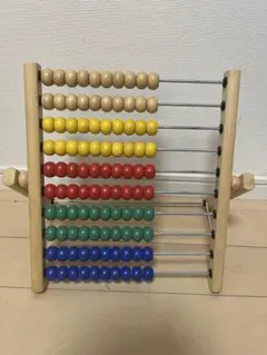 IKEA 100玉そろばん 木製
