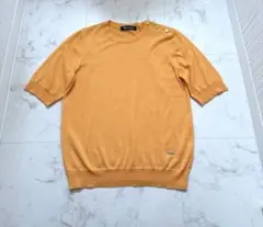 美品　アクアスキュータム　半袖　ニット