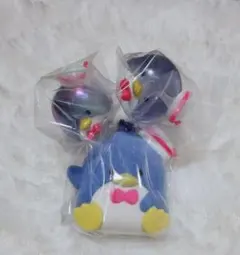 ふわふわフロッキーマスコット ファッションリング はぴだんぶい タキシードサム
