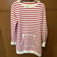 UNIQLO ボーダー チュニック　150のサムネイル
