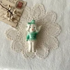 在庫セール⭐︎美品　ヴィンテージ　オーナメント　1960年代　女の子　人　ツリー