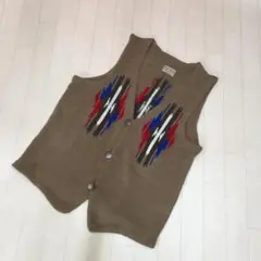 ブランド不明 ニットベスト L