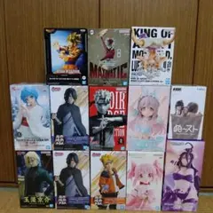 最新含むフィギュア13点セット 鬼滅 NARUTO ONE PIECE ぬ〜べ〜