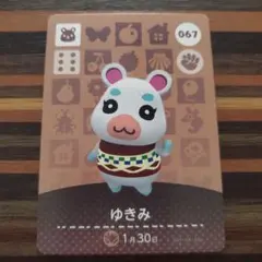 amiiboカードあつ森 ゆきみ