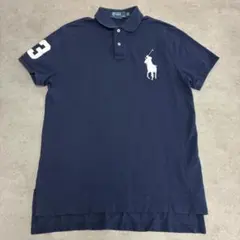 Polo Ralph Lauren ビックポニー ネイビー ポロシャツ S - メルカリ