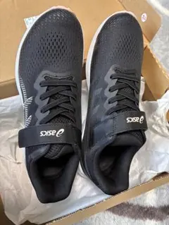 asics レーザービーム 22.5cm ブラック