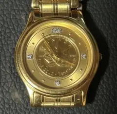 4-701 ハンティングワールド 18K 金時計 腕時計 104g - メルカリ
