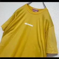 MIKIHOUSE ミキハウス Tシャツ イエロー ロゴプリント M 90sのサムネイル