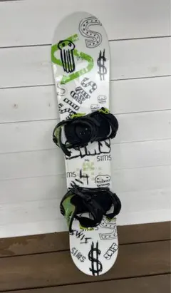 スノーボードSIMS 145cm ビンディング SOUTHLINE S/M？ 2025年最新SIMMS スノーボードの人気アイテム - メルカリ