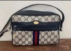 即購入可値下げ不可　GUCCI ショルダーバッグ GGスプリーム シェリーライン