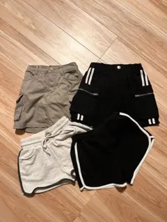 女の子　140cm 半ズボン4点セット