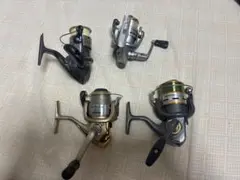 SHIMANO ダイワ スピニングリール 4点セットのサムネイル