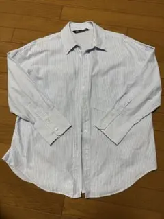 ZARA ストライプ　オーバーシャツ