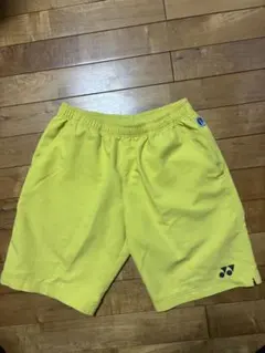 ヨネックス ハーフパンツ Mサイズ 黄色 イエロー