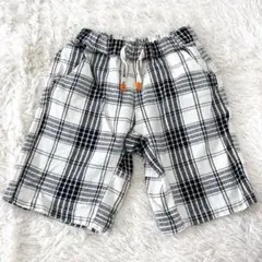 ブランシェス 120 ハーフパンツ ズボン チェック