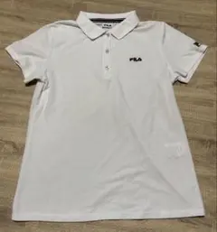 FILA 半袖 ポロシャツ ホワイト Mサイズ レディース ゴルフのサムネイル