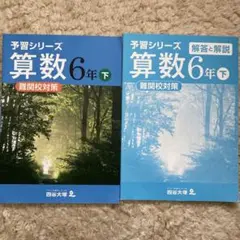 2026年最新】四谷大塚 予習シリーズ 6年 下の人気アイテム - メルカリ