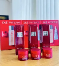 SK-II フェイシャルトリートメントエッセンス スキンパワー クリーム × 3
