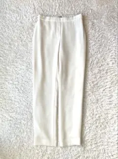 24SS✨ほぼ未使用✨ルフィル 2WAYツイルフロントスリットパンツ 白