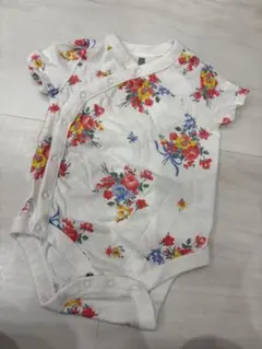 baby GAP 花柄ロンパース 3-6ヶ月