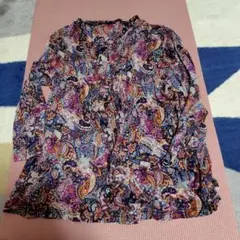 ペイズリー柄 シャツ