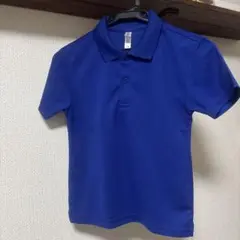 glimmer ポロシャツ 青 130 未使用