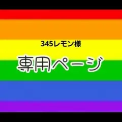 345レモン様 リクエスト 2点 まとめ商品