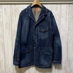 希少 Levis 70802 デニムジャケット カバーオール インディゴ 古着