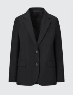 UNIQLO ブラック リラックステーラードジャケット　M