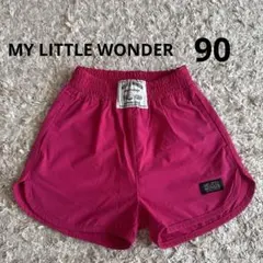 マイリトルワンダー ショートパンツ ピンク 90cm