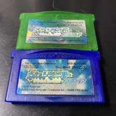 【美品】ポケットモンスターエメラルド、サファイア