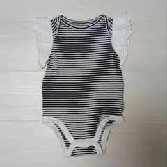 Baby GAP ボーダー ロンパース 6-12ヶ月