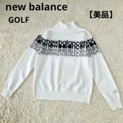 new balance golf 蓄熱保温ハイネック ニット プルオーバー