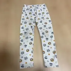 UNIQLO 裏起毛レギンス ワンワン うーたん 100