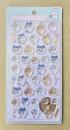 ボンボンドロップシール ちいかわ ハチワレ うさぎ