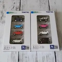 TOMYTEC ザ・カーコレクションシリーズ 基本セット01 & 02