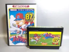 ファミコン　【箱説つき】ファミスタ８７