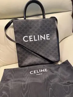 CELINE ロゴ入りトートバッグ 保管袋付きのサムネイル