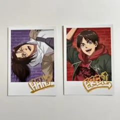 進撃の巨人　スケーターver 購入特典　エレン　ハンジ