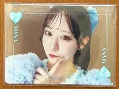 FRUITS ZIPPER 真中まな アジアツアー プードル衣装 クリアカード